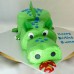 Dragon 3D Buttercream Cake (D, V)